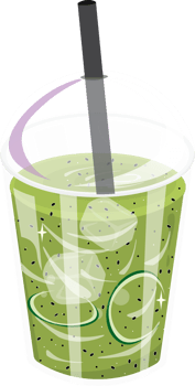Indonesian iced cucumber drink served during Ramadan iftar png