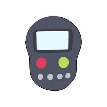 engagement voting clicker illustration vector
