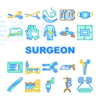 surgeon scalpel health medical vector