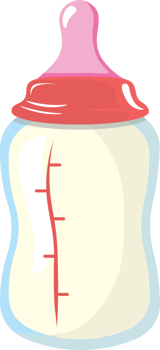 Infant Milk Bottle for Daily Baby Care png