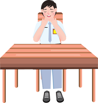 Indonesian Boy Student Praying png