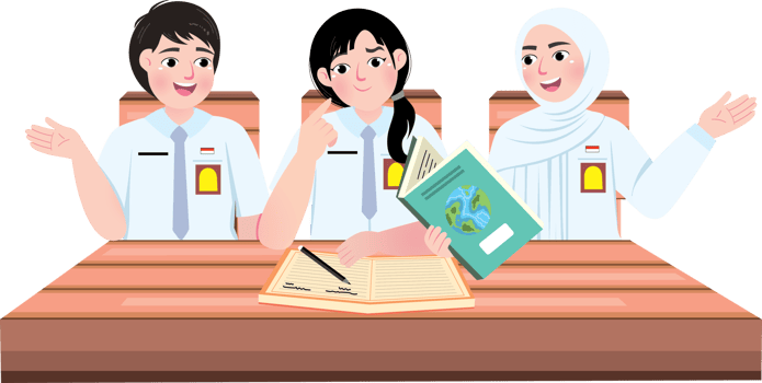 Teenagers Doing Homework in a Study Group Session png