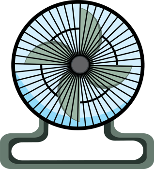 Smart Multifunction Fan with LED Display png