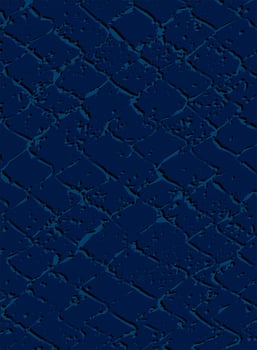A blue background with a pattern of cracks vector