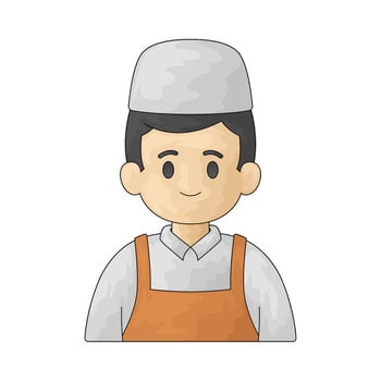 Eid Al Adha butcher vector