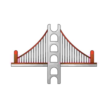 illustration of bridge vector