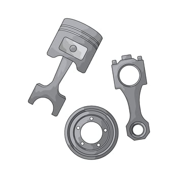 Car Part illustration vector