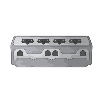 Car engine blocks vector