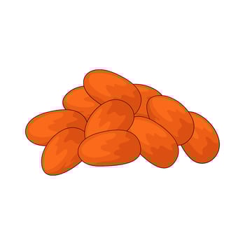 illustration of healthy beans vector