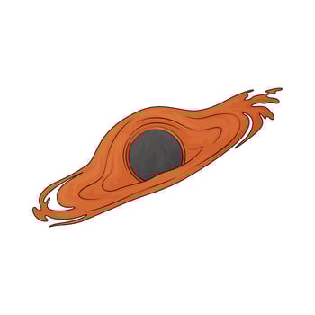the black hole vector