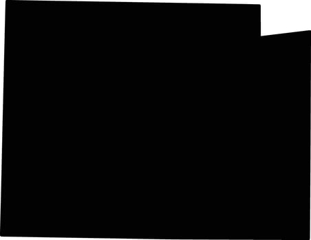 Collin United States silhouette map vector