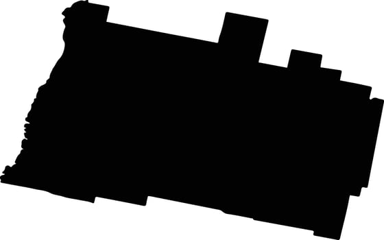 Cruz Alta Argentina silhouette map vector