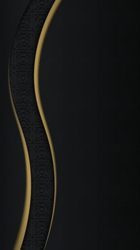 Black gradient decorative islsmic background vector