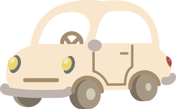 Cream Colored Car png