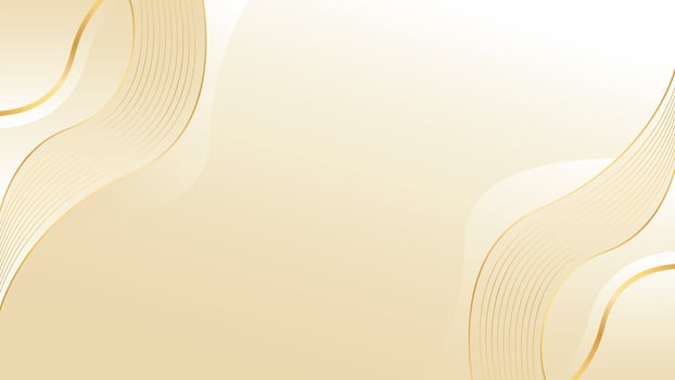 Abstract luxury wave background in elegant beige color vector