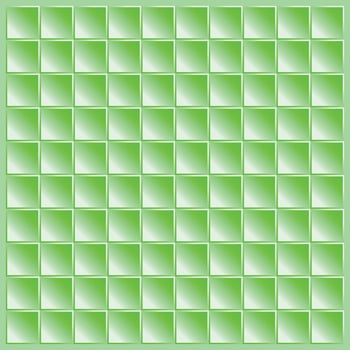 Abstract green colour square shape Tile Grid and texture vector