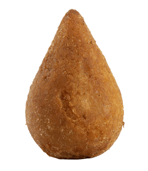Golden crispy Brazilian coxinha png