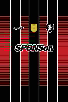 PATTERN JERSEY FOR SUBLIMATION FOOTBALL KIT AND BACKGROUND SPORT DESIGN 1111 vector