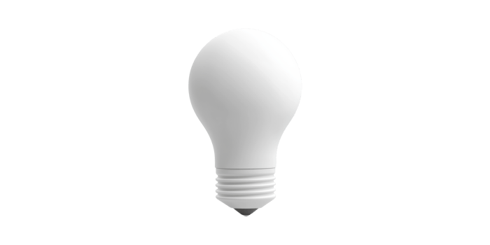 Led Light Bulb. Energy Efficiency And Modern Lighting Solution Isolated On Transparent Background png