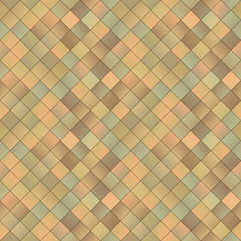 Geometrical seamless pastel colored square pattern background design vector