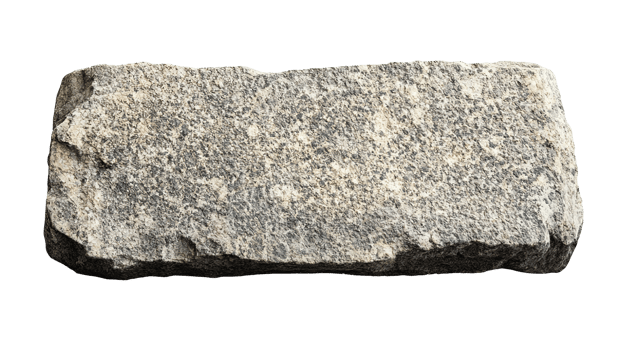 Old Granite Rock Sign Plate Isolated on Transparent Background png