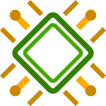 Green chip intelligence CPU png