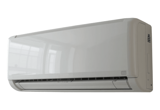 Indoor Wall Split Air Conditioner Cut Out for Home Interior Projects png