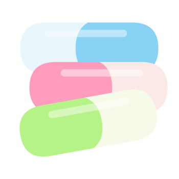 colorful medicine capsule pills png