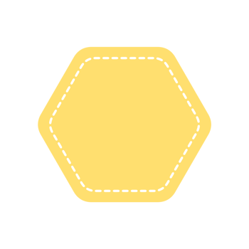tracing hexagon geometric shape for preschool png