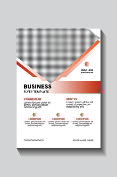 Business Flyer Template for Corporate and Marketing Promotion vector