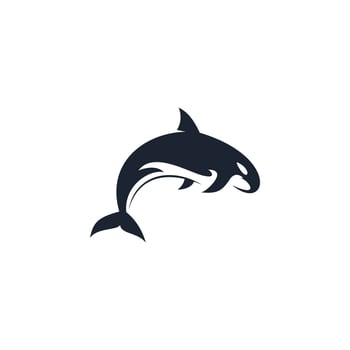 Orca whale logo design illustration graphic. Suitable for your design need, logo, illustration, animation, etc. vector