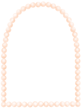 White Pearl Frame Arch Modern shape watercolor png
