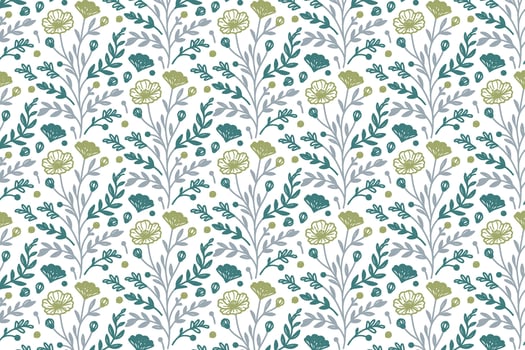fashion fabric pillow cover texture, floral line art design inspiration, cotton flower print artwork motif, modern wrapping sketch pattern, outline textile trend vector