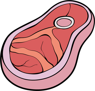 boneless chicken thigh png