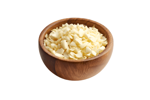 Chopped almonds in a wooden bowl healthy snack ingredient png