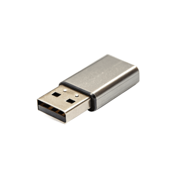 Modern usb flash drive isolated on transparent background png