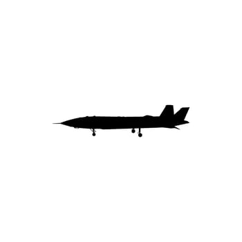 Silhouette Turkiye Jet Fighter, Fighter aircraft are military aircraft designed primarily for air-to-air combat. Can use for News Illustration, Sign, Pictogram, or Graphic Design Element. Ediatble vector