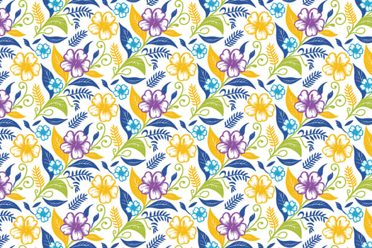 single line floral pattern sketch, modern cotton flower outline, fashion fabric print texture, wrapping paper design art, stylish home textile inspiration vector