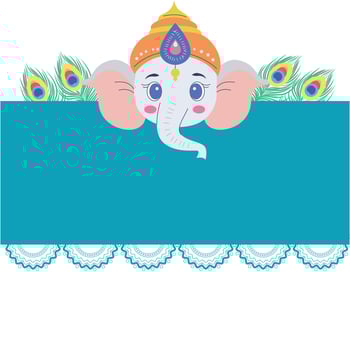 Indian god Ganesh vector