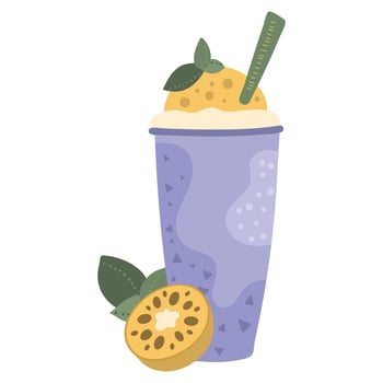 health moothie flat icon vector