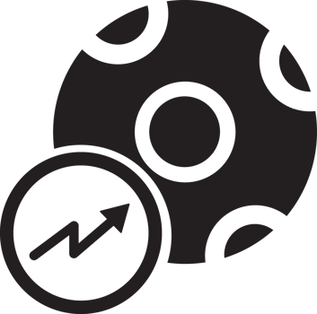black ball with progress icon png