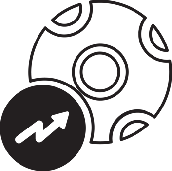 football ball with progress icon png