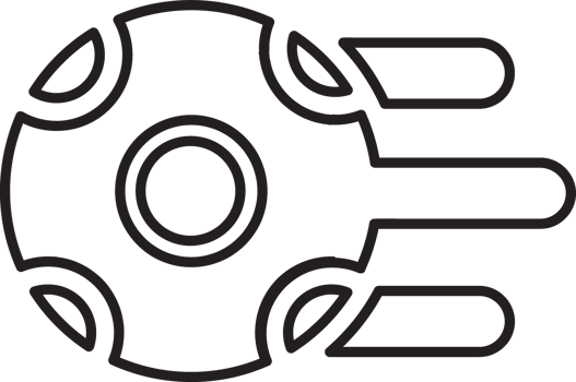 line football ball with movement icon png