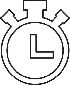 outline sport time stopwatch icon png