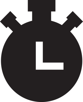 black sport time stopwatch icon png