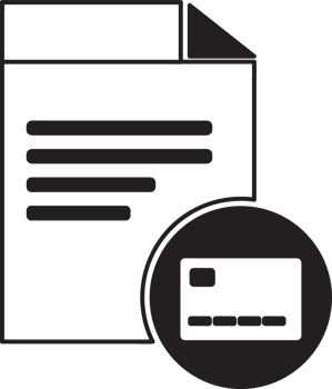 file with credit card icon png