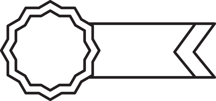 classic ribbon banne png