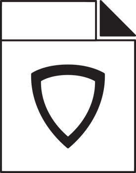 file with shield icon png