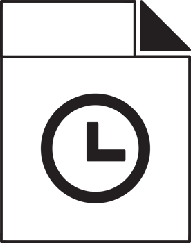 file with time icon png