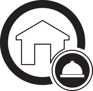 house with a bell icon png